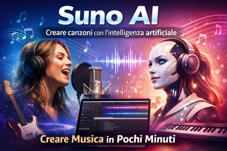 Suno AI: come creare canzoni con l’intelligenza artificiale in pochi minuti